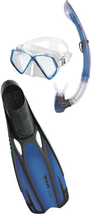 Mares Fluida Snorkelset - Blauw - 27/29
