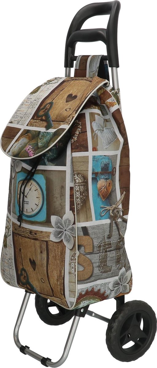 Run away boodschappentrolley Home | 2 wielen | Boodschappen| boodschappentas | boodschappenwagen | Opvouwbaar | afneembare tas