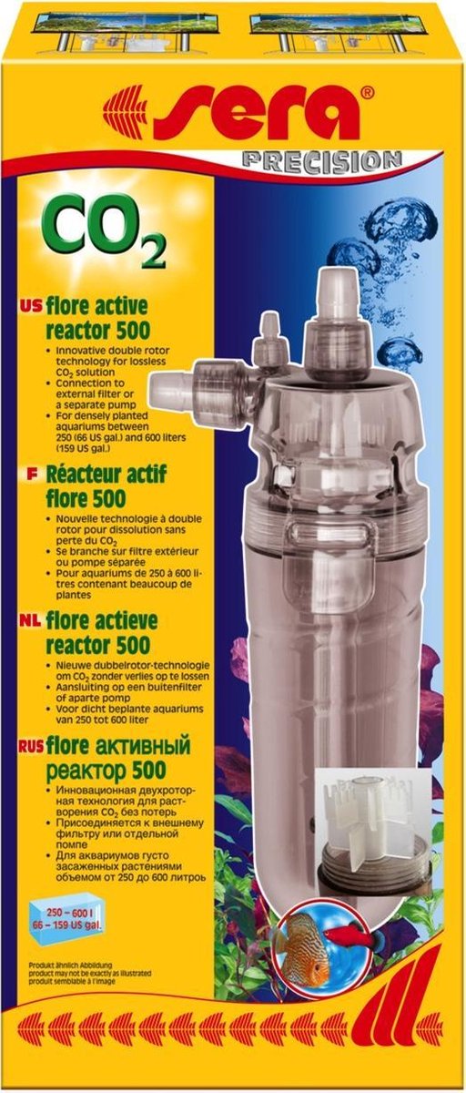 Sera flore aciteve co2 reactor 500