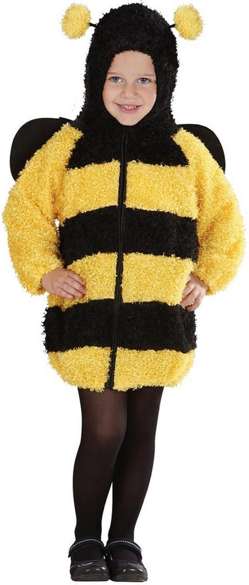 Bij & Wesp Kostuum | Bijtje 104 Cm Maya Kostuum Baby Kind | Maat 104 | Carnaval kostuum | Verkleedkleding