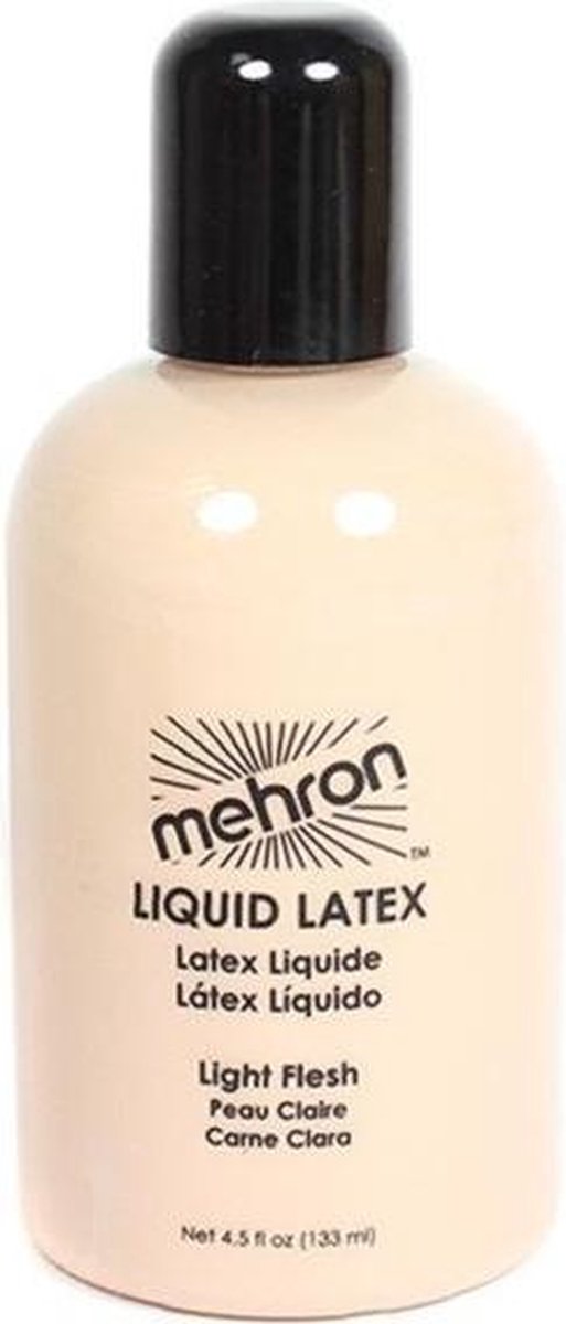 Mehron Liquid Latex | Vloeibaar Latex - lichte beige - 133 ml