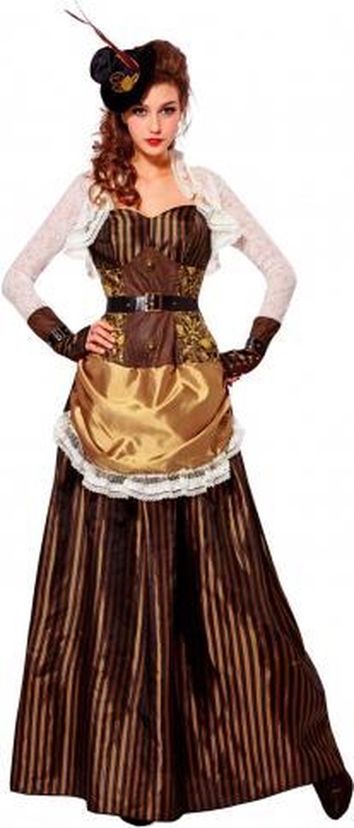 Steampunk barok kostuum voor vrouwen - Verkleedkleding - Maat L