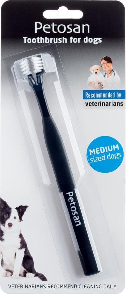 Petosan Doubleheaded Toothbrush Medium