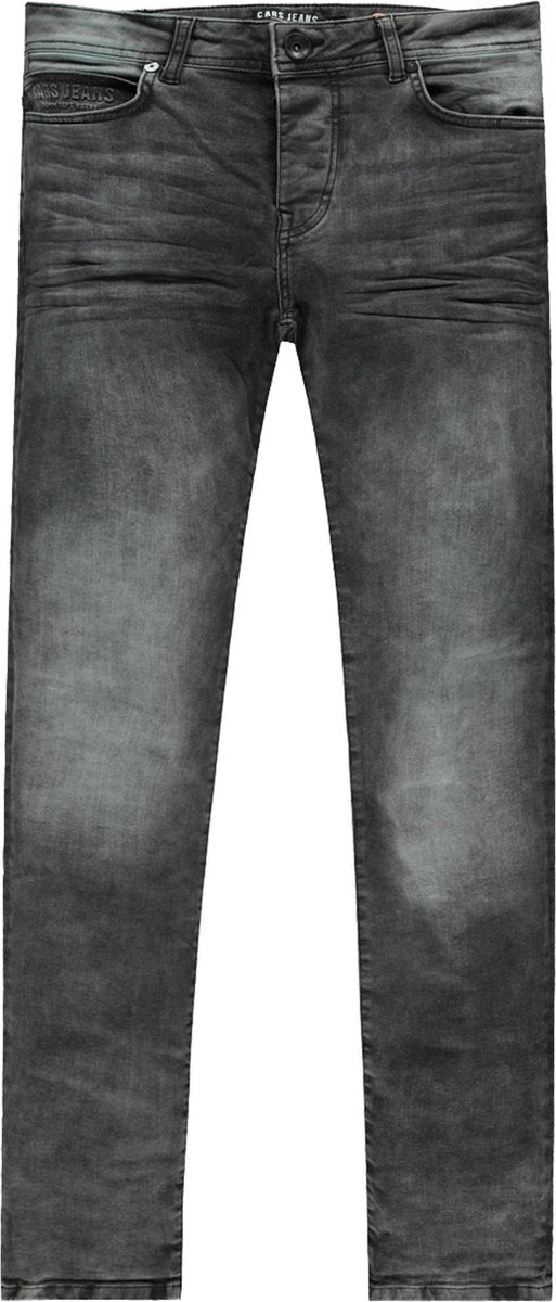Cars Jeans Heren Jeans Dust Super Skinny - Kleur: Black Used - Maat: 36/34