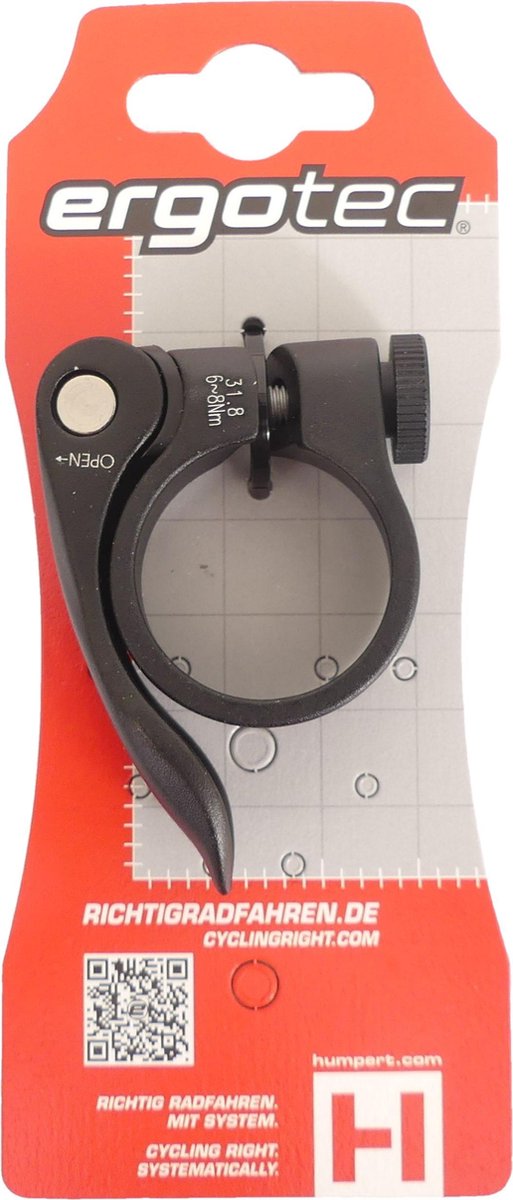 Zadelpenklem Ergotec SCQ-0100 ø31