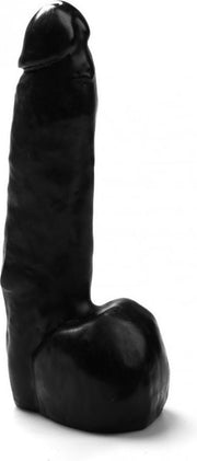 XXLTOYS - Bartel - Large Dildo - Inbrenglengte 23 X 6.5 cm - Black - Uniek Design Realistische Dildo – Stevige Dildo – voor Diehards only - Made in Europe