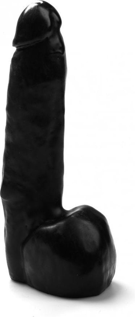 XXLTOYS - Bartel - Large Dildo - Inbrenglengte 23 X 6.5 cm - Black - Uniek Design Realistische Dildo – Stevige Dildo – voor Diehards only - Made in Europe