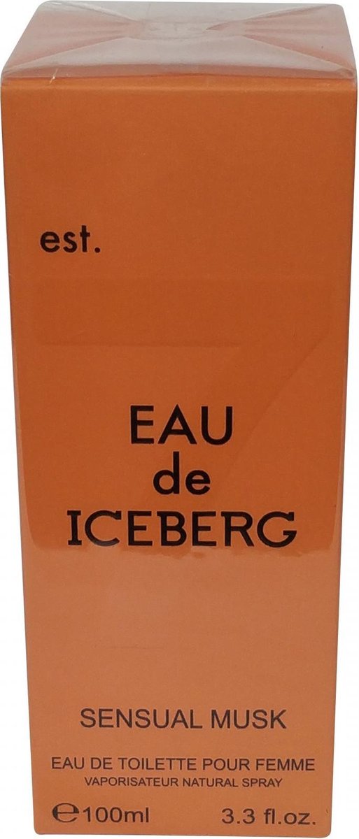 Eau de toilette - Eau De Iceberg Sensual Musk - 100 ml