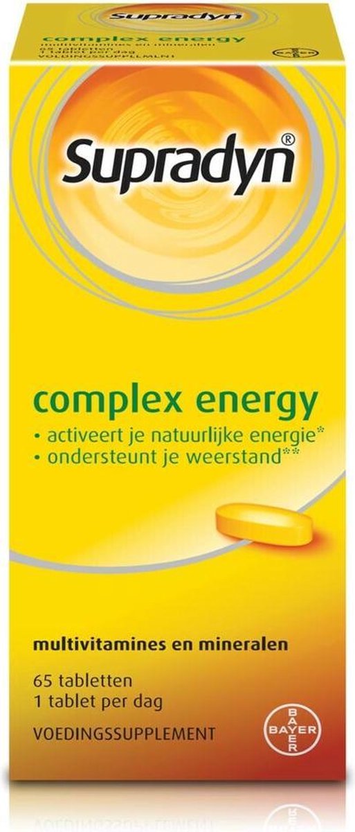 Supradyn Complex Energy - 65 Tabletten - Multivitamine