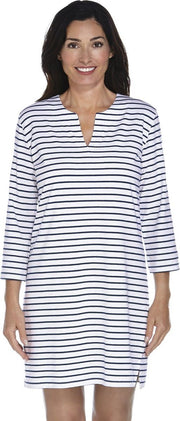 Coolibar UV jurk Dames - Wit - Maat 46