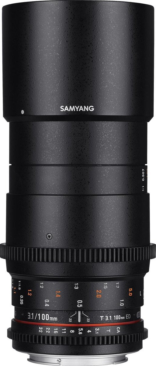 Samyang 100mm T3.1 VDSLR ED UMC MACRO - Prime lens - geschikt voor Nikon F