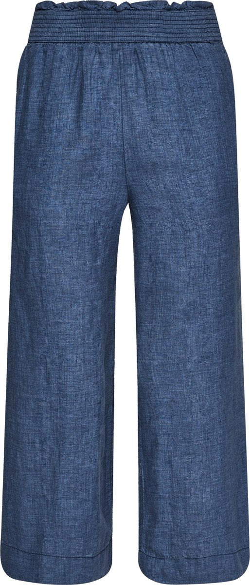 s.Oliver Driekwart Broek Dames - Culotte - Losse Broek - 100% Linnen - Maat L (40)