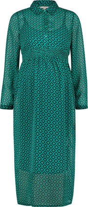 Esprit Jurk - Teal Green - Maat 40