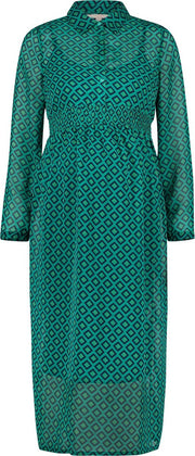 Esprit Jurk - Teal Green - Maat 38