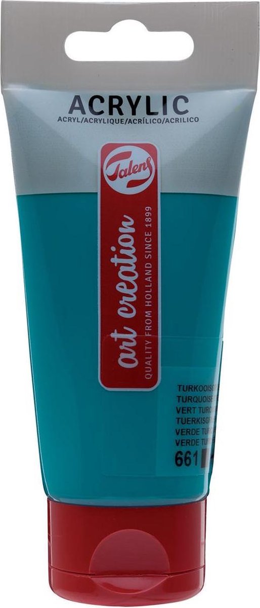 ACRYLVERF TALENS ART CREATION 661 TURQUOISE GROEN