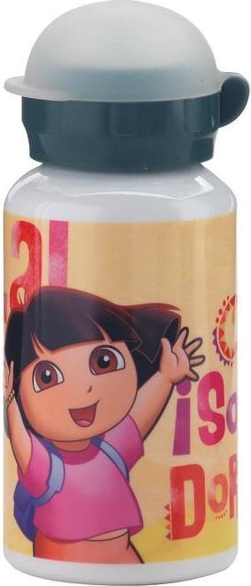 Dora the Explorer drinkfles 0.35 liter aluminium
