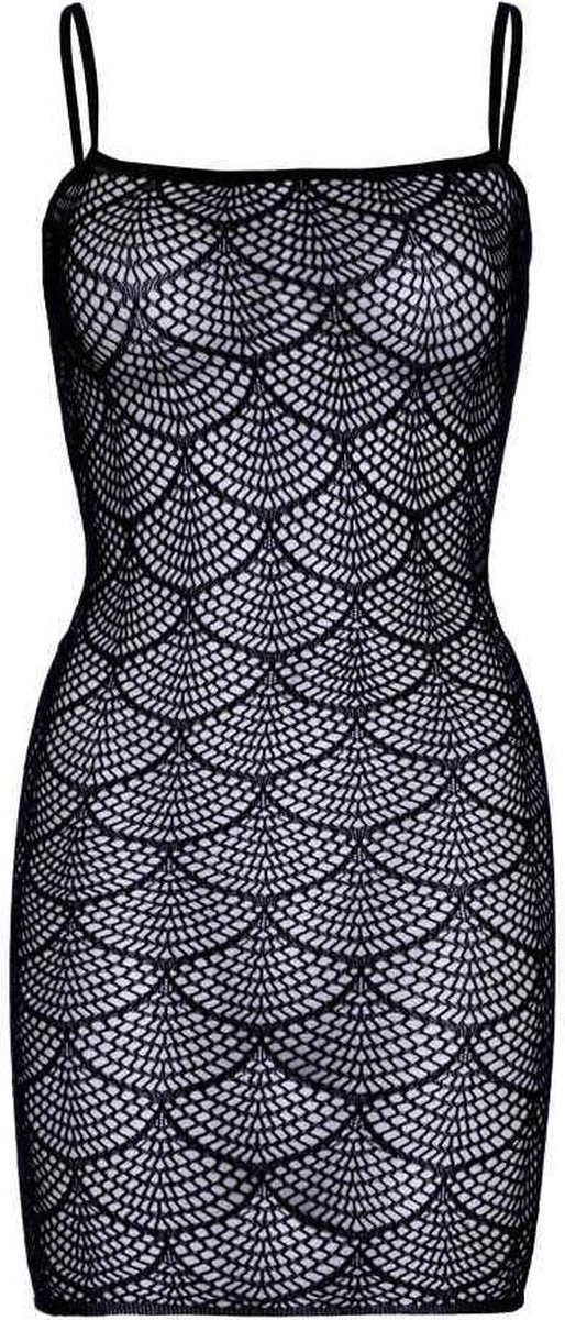 Leg Avenue Mini jurk Shell Net Zwart