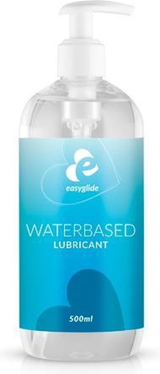 EasyGlide Waterbasis Glijmiddel 500 ML - Drogisterij - Glijmiddel - Transparant - Discreet verpakt en bezorgd