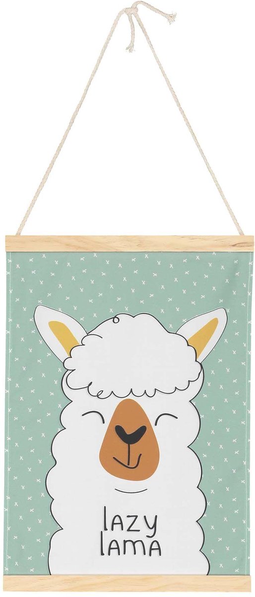 Prénatal Poster voor Kinderkamer - Little Lama