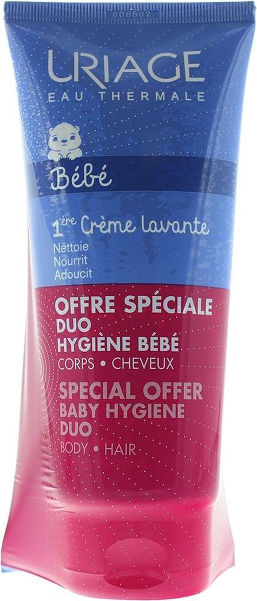 Uriage Gift Set Baby 1st 200ml Cleansing Cream + 200ml Shampoo