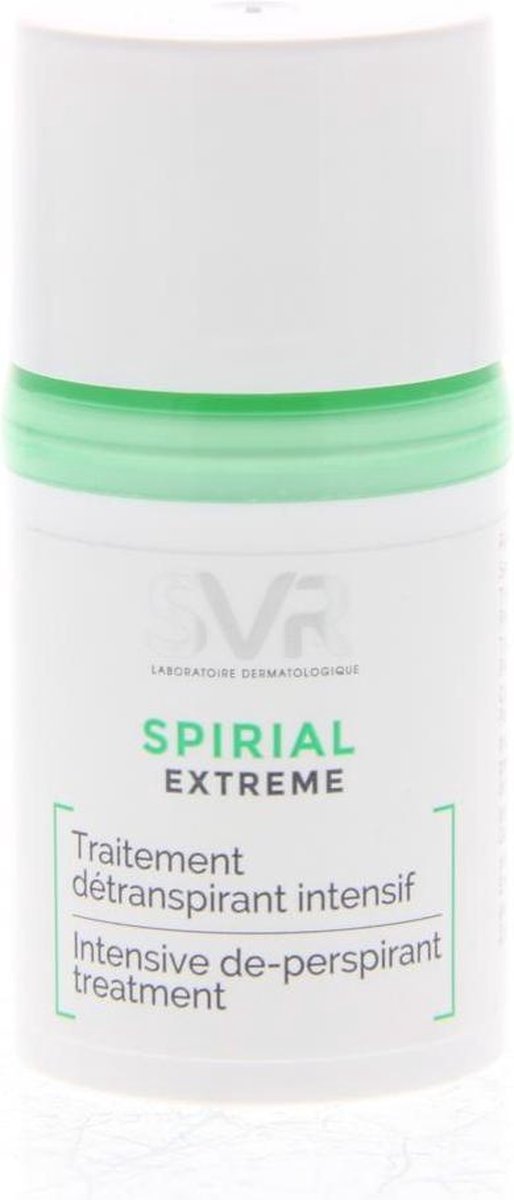 Svr Spirial Extreme Traitement Detranspirant Intensi Roll-on Gevoelige Huid 20ml