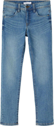 Name it broek jongens - blauw - NKMtheo DNMtasis - maat 146