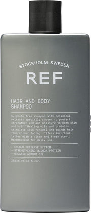 REF Hair & Body Wash For Men 423 -  vrouwen - Voor Normaal haar - 285 ml -  vrouwen - Voor Normaal haar
