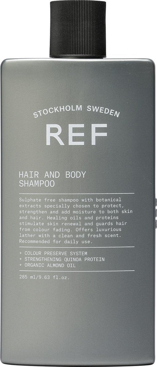 REF Hair & Body Wash For Men 423 -  vrouwen - Voor Normaal haar - 285 ml -  vrouwen - Voor Normaal haar