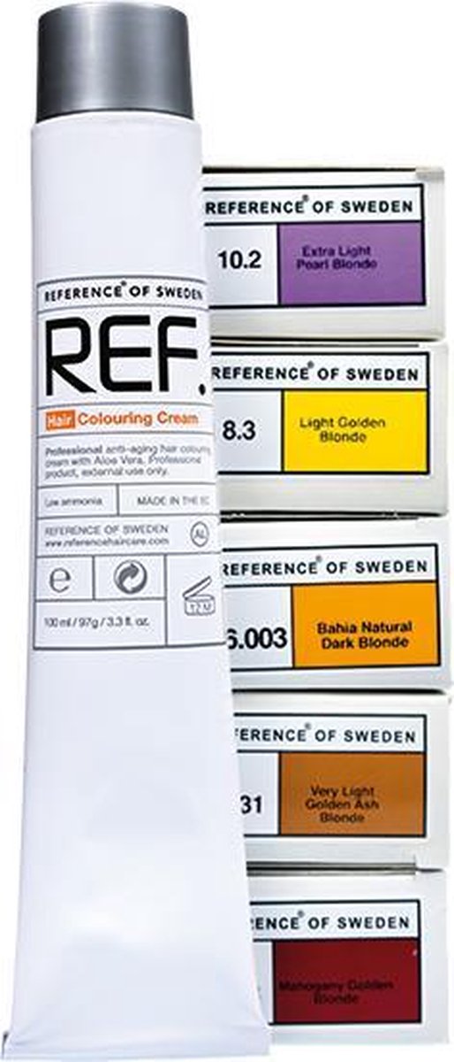 REF. Perm Colour 8.1 Light Ash Blonde - REF-kleurcrème
