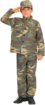E-Carnavalskleding.nl: 140cm - e-Carnavalskleding.nl Soldaten pak kind