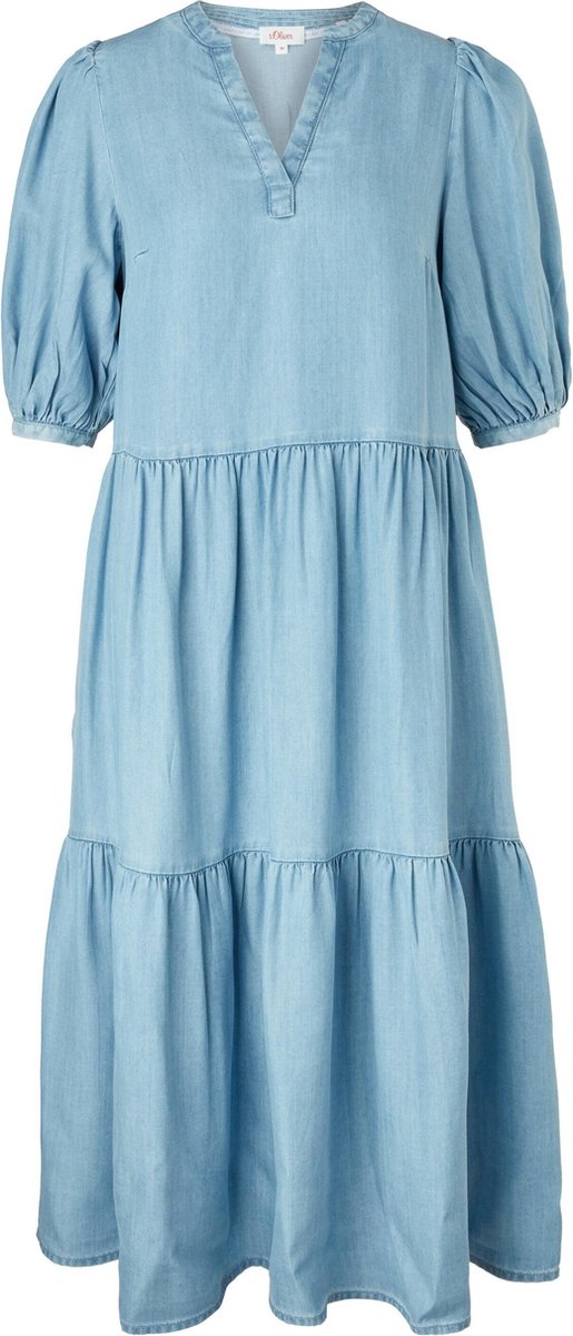 S.oliver blousejurk Lichtblauw-36