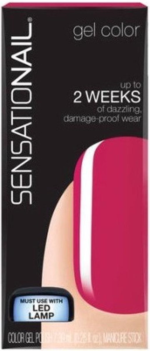 SensatioNail Gel Polish Fuchsia Fab - Gel Nagellak - Roze