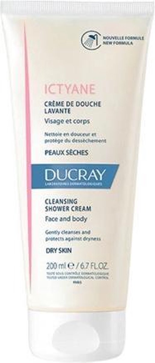 Ducray Ictyane Cleansing Shower Cream 400 Ml