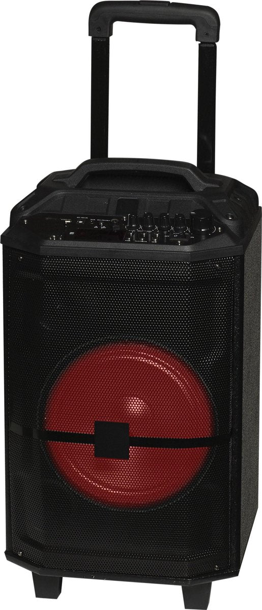 Denver Karaoke Set Trolley Speaker with LED light (black) - TSP-300