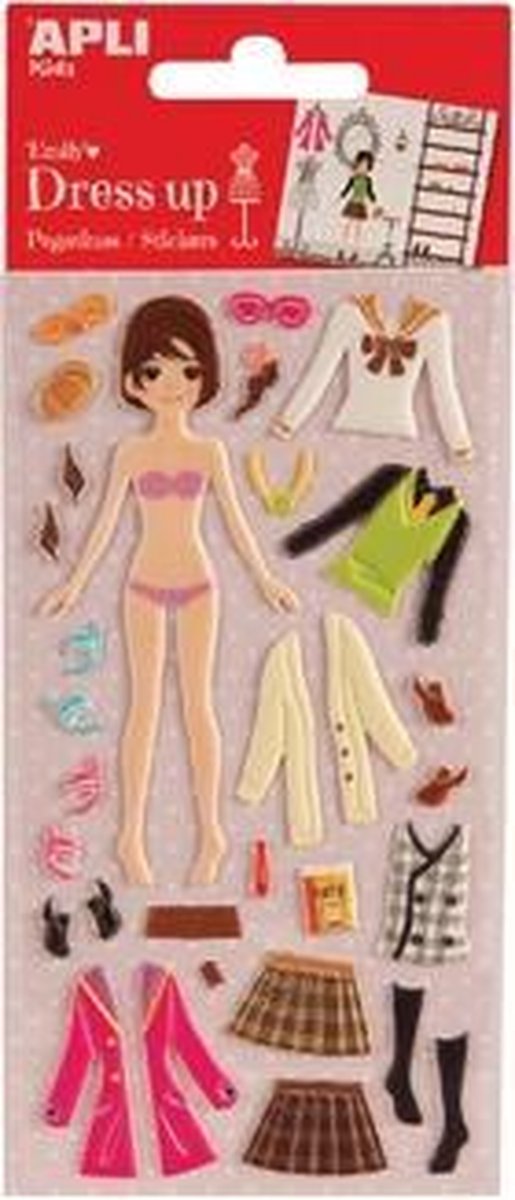 STICKER DRESS UP - EMILY