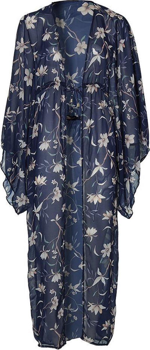 Sapph 40S Elizabeth Long Caftan Dames Multi Blue-S