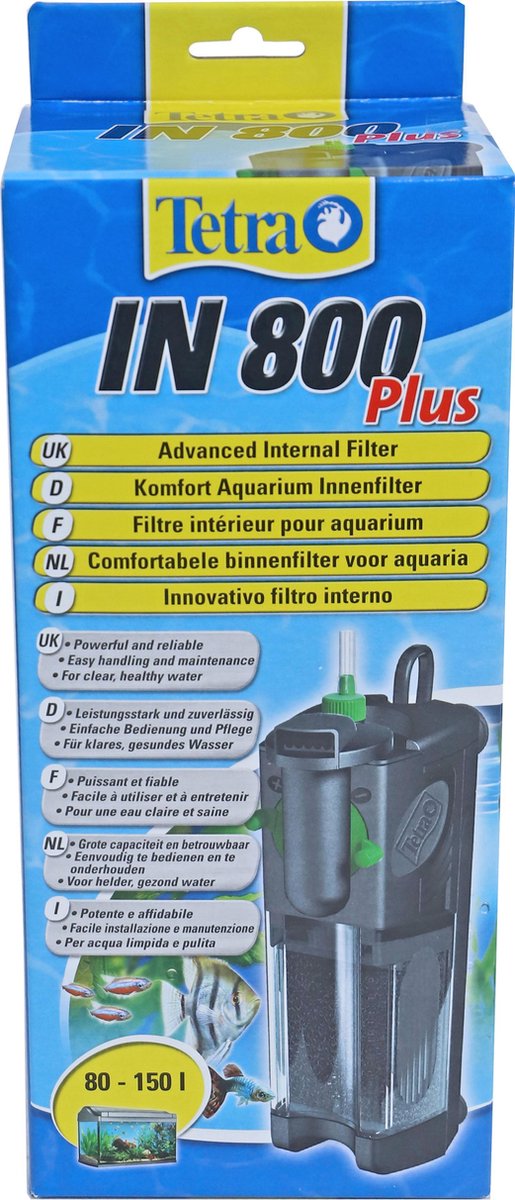 Tetra binnenfilter IN800 plus.
