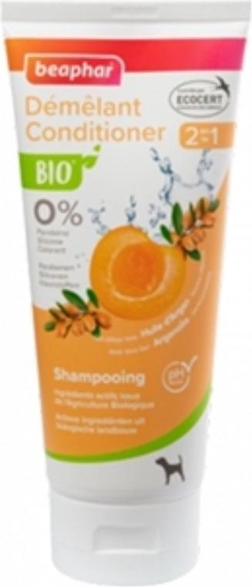 Beaphar - Bio Shampoo voor honden - 2 in 1 - 201ML