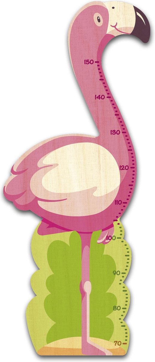 Groeimeter Flamingo Hout