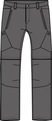 Livano Heren Afritsbroek - Dark Grey