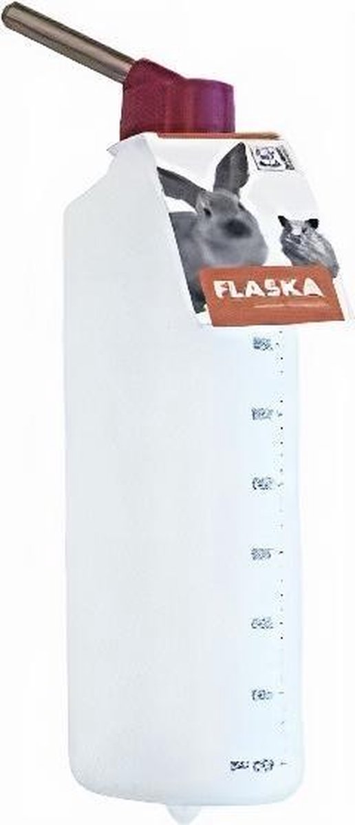 M-pets Kooifles Flaska Knaagdier 450 Ml Rvs Paars