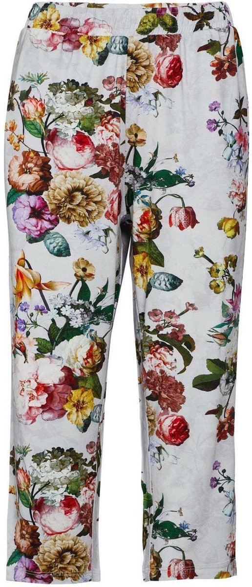 ESSENZA Rosie Fleur Driekwart (3/4) Broek Grijs - XL
