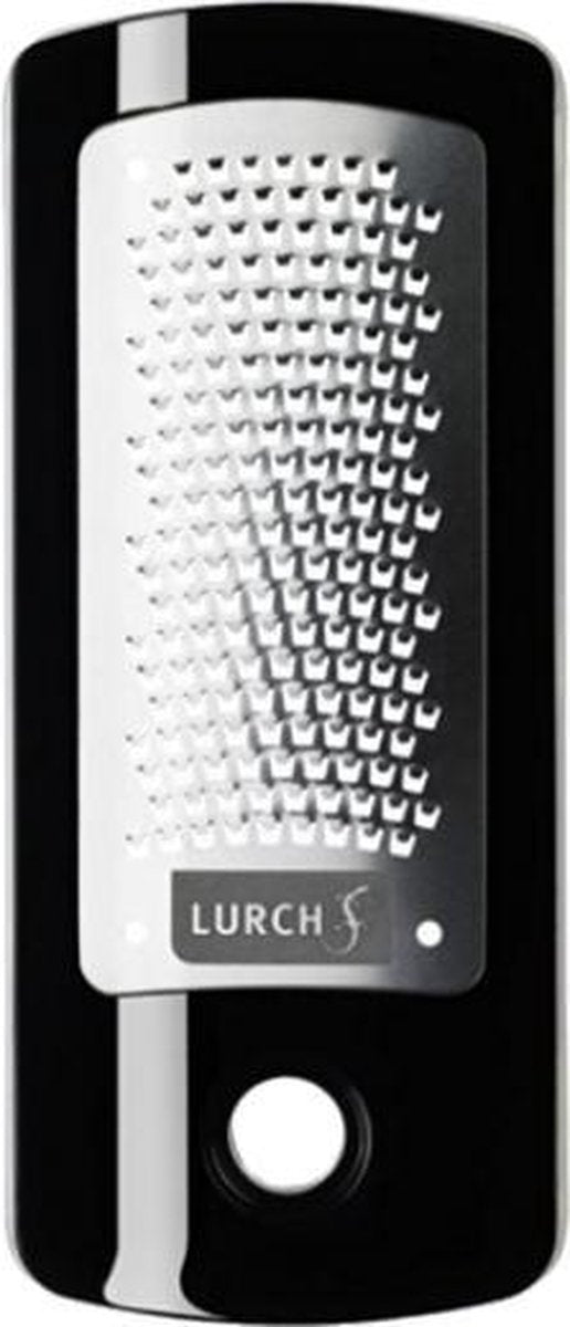 Lurch Mini-X-Series - Nootmuskaatrasp Met opvangbakje - Zwart