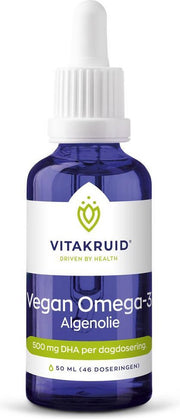 VitaKruid Vegan Omega-3 Algenolie - 50 ml