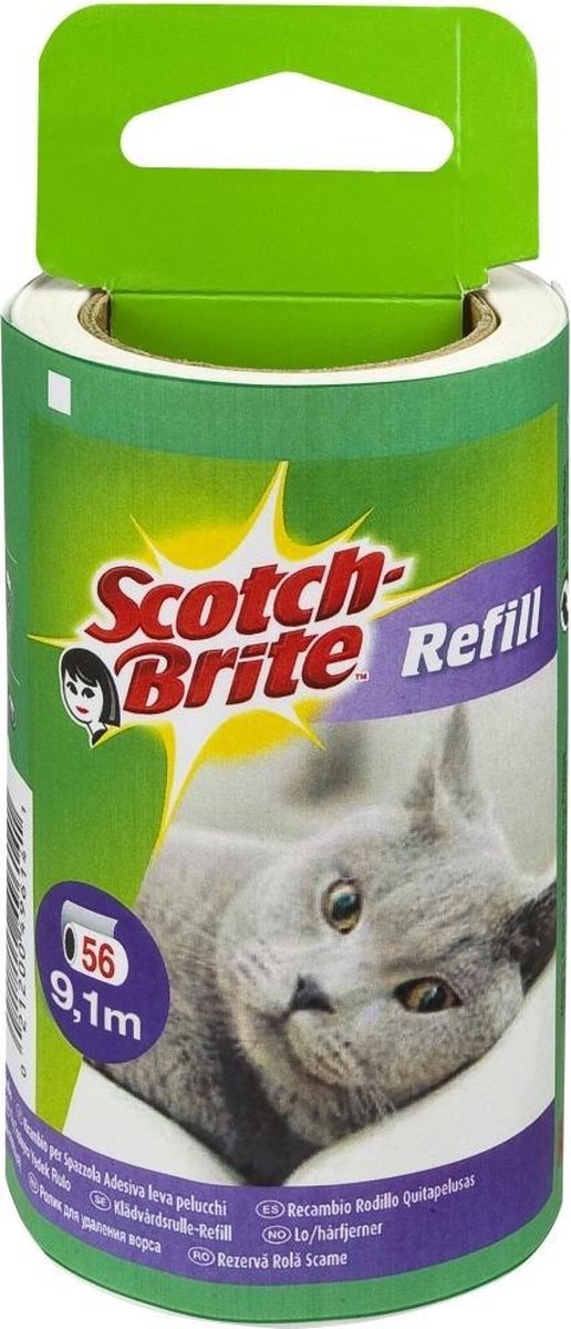 Scotch-Brite™ Pluizenkleefrol navulling