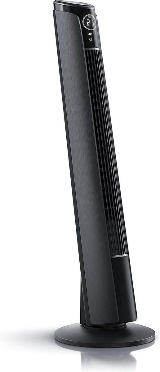 HN® torenventilator met afstandsbediening | 108 cm - ventilator 10 graden kantelbaar | staande ventilator met oscillatie - 3 snelheden - 4 ventilatiestanden