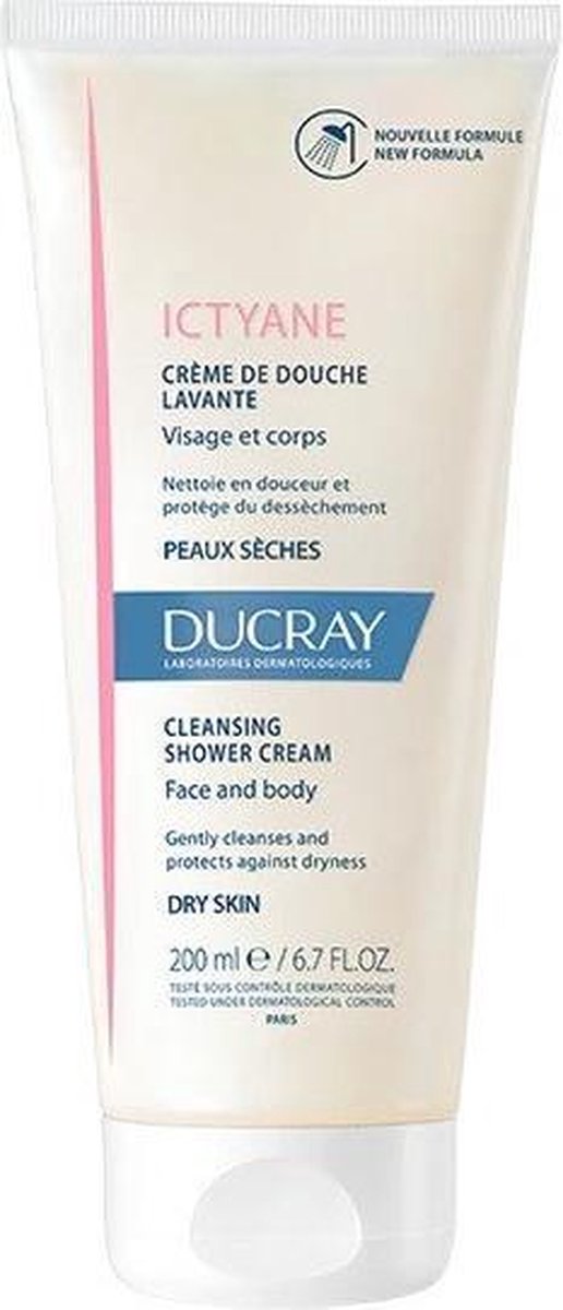 Ducray Ictyane Crème De Douche Lavante