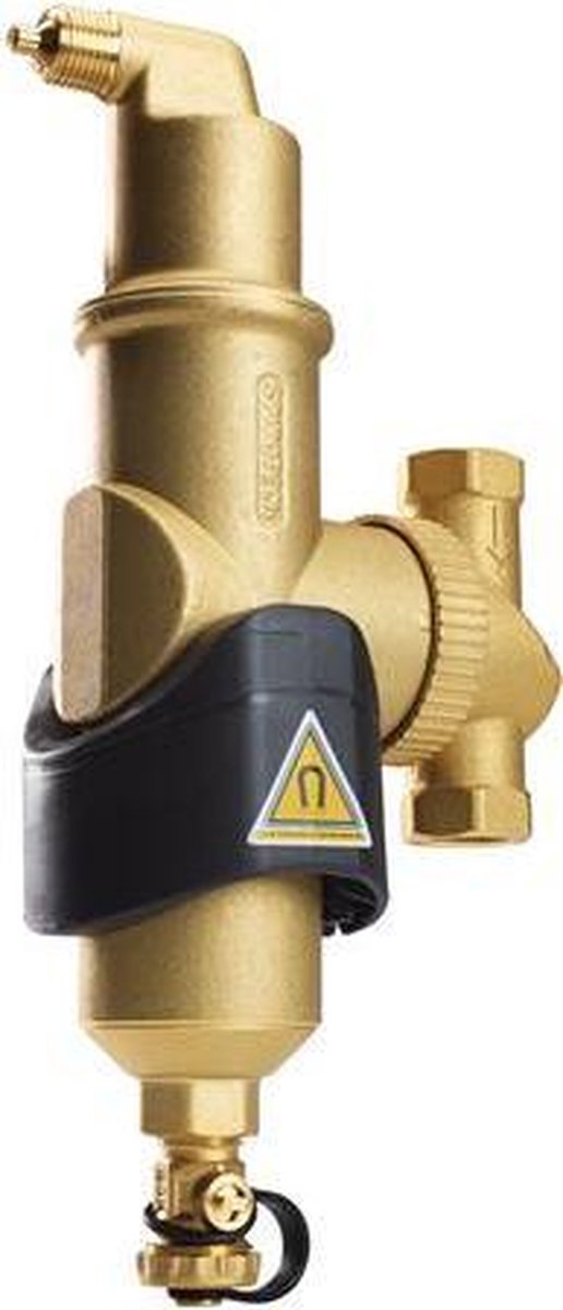 Spirotech SpiroCombi MB3 Luchtafscheider en vuilafscheider interne draad 1 verbinding R1/2 (M) lucht G3/4 (M) vuil UC100WJ