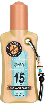 Byron Bay Tan Activator Spf 15 - With Bronzing Stimulator - 200ml