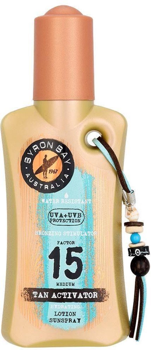 Byron Bay Tan Activator Spf 15 - With Bronzing Stimulator - 200ml